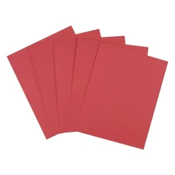 Multipurpose Paper*Staples Brights Multipurpose Paper, 24 lbs., 8.5" x 11", , 500/Ream (20104) Red