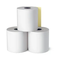 Pos Paper*Staples Carbonless Paper Rolls, 3"W x 85', 10/Pack (18223-CC)