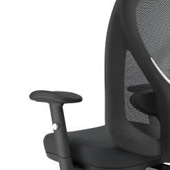 Office Chairs*Staples Carder Ergonomic Fabric Swivel Computer and Desk Chair, Black (24115-CC)