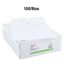 Staples Clasp & Gummed Catalog Envelopes, 10
