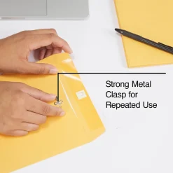 Discount Staples Clasp & Moistenable Glue Kraft Catalog Envelopes, 7.5