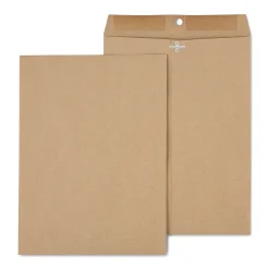 Best Staples Clasp & Moistenable Glue #10 Catalog Envelope, 9" x 12", Natural Brown, 100/Box (ST19964-CC)