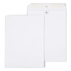 Hot Staples Clasp Catalog Envelopes, 9"L x 12"H, White, 100/Box (570253/14210)