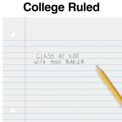 Filler Paper|Staples ® College Ruled Filler Paper, 5.5