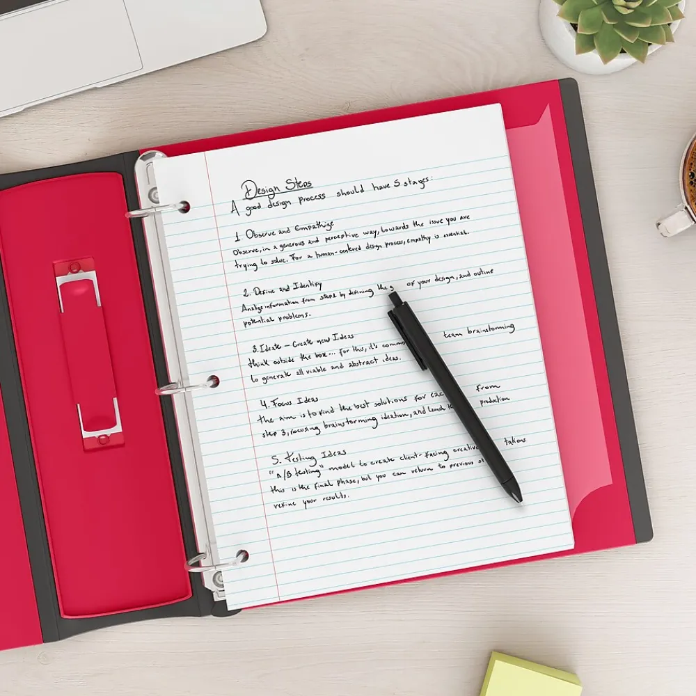 Filler Paper|Staples College Ruled Filler Paper, 8" x 10.5", White, 120 Sheets/Pack, 36 Packs/Carton (TR37427)