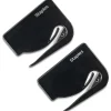 Discount Staples Concealed Blade Letter Opener, Black, 2/Pack (18006-CC)