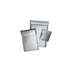 Hot SI Products Staples Cool Shield Bubble Mailer, 11" x 15", Silver, 50/Carton (INM1115)