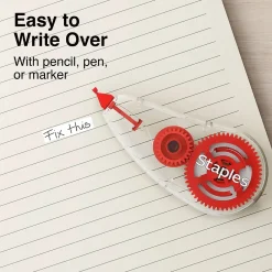 Correction & White-Out|Staples ® Correction Tape, White, 2/Pack (ST59821-CC)