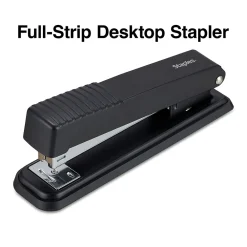 Staplers|Staples Desktop Stapler, Full-Strip Capacity, Black (24547-CC)