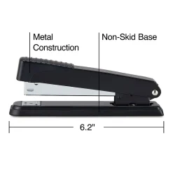 Staplers|Staples Desktop Stapler, Full-Strip Capacity, Black (24547-CC)