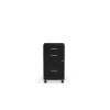 File Cabinets*Staples 3-Drawer Mobile Vertical File Cabinet, Letter Size, Lockable, 25.7"H x 14.3"W x 19.9"D, Black (ST52156-CC)