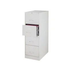 File Cabinets*Staples 4-Drawer Vertical File Cabinet, Locking, Letter/Legal, Gray, 25"D (25167D)