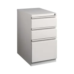 File Cabinets*Staples 3-Drawer Vertical File Cabinet, Locking, Letter, Putty/Beige, 22.88"D (25168D)