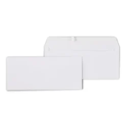 New Staples EasyClose #10 Business Envelopes, 4 1/8" x 9 1/2", White, 500/Box (50306)