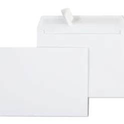 Staples EasyClose Booklet Envelopes, 12"L x 9"H, White, 100/Box (SPL570227)