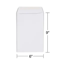 Discount Staples Economy Gummed Catalog Envelopes, 6