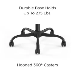 Gaming Chairs*Emerge Staples Vector Luxura Faux Leather Gaming Chair, Black & Gray (61108)