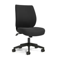 Office Chairs*Staples ® Essentials Ergonomic Fabric Swivel Task Chair, Black (UN59380)