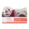 Hot Staples Extra Wide Packing Tape with Dispenser, 2.83" x 54.6 yds., Clear, 2/Rolls (ST-XW22-PG)