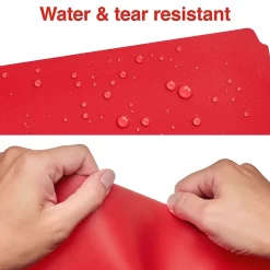 File Folders|Staples File Folder, 1/3-Cut Tab, Letter Size, Plastic, Assorted Colors, 18/Box (ST62540)