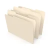 File Folders|Staples File Folder, 1/3-Cut Tab, Legal Size, Manila, 500/Carton (ST56680CT)