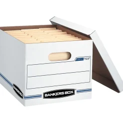 File Storage|Iris Staples® File Storage Plastic Crate, Letter/Legal Size, (STP-54269) Clear