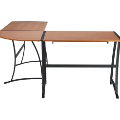 Corner Desks*Staples Gillespie 62" W L-Shaped Computer Desk, Sonoma Cherry (ST28189-CC)