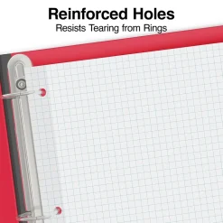 Filler Paper|Staples Graph Ruled Filler Paper, 8.5