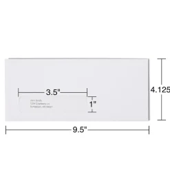 Sale Staples Gummed #10 Business Envelope, 4 1/8