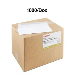 Outlet Staples Gummed Business Envelopes, 4 3/16
