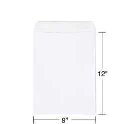 Staples Gummed Catalog Envelopes, 9