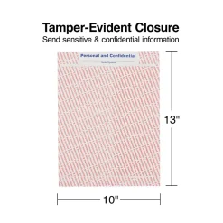 Outlet Staples Gummed Inter-Departmental Envelopes, 10" x 13", Multi Colors, 100/Box (SPL487513)