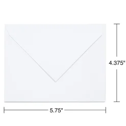 Clearance Staples Gummed Invitation Envelopes, 5 3/4