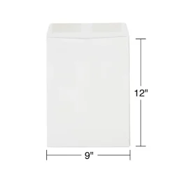 Discount Staples Gummed Kraft Catalog Envelopes, 9