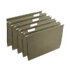 Hanging File Folders|Staples ® Hanging File Folders, 5-Tab, Letter Size, Standard Green, 250/Carton (ST116764CT)
