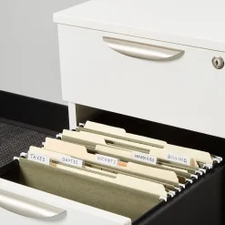 Hanging File Folders|Staples ® Hanging File Folders, 5-Tab, Letter Size, Standard Green, 250/Carton (ST116764CT)