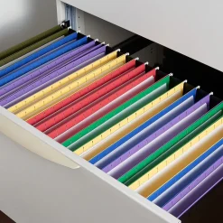 Hanging File Folders|Staples Hanging File Folder, Stright Cut, Legal Size, Standard Green, 25/Box (ST521252/521252)