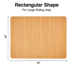 Chair Mats*Staples ® Hard Floor Chair Mat, 36