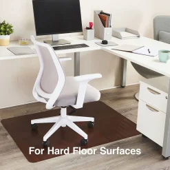 Chair Mats*Staples Hard Floor Chair Mat, 36" x 48'', Cherry (23342)