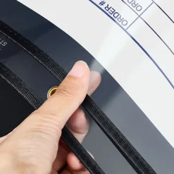 Sheet Protectors|Staples Heavy Duty Stitched Job Ticket Holder, 9" x 12", Clear, 25/Pack (17703)