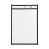 Sheet Protectors|Staples Heavy Weight Stitched Job Ticket Holder, 6" x 9", Clear, 25/Pack (28510)