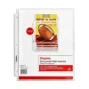 Sheet Protectors|Staples High-Capacity Heavyweight Sheet Protectors, 8.5" x 11", Diamond Clear, 25/Pack (15944)