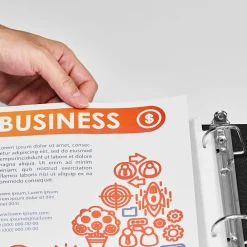 Sheet Protectors|Staples High-Capacity Heavyweight Sheet Protectors, 8.5