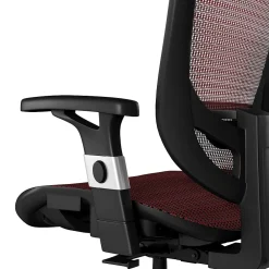 Ergonomic Chairs*Staples Hyken Ergonomic Mesh Swivel Task Chair, Maroon (UN59462) Red