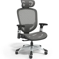 Ergonomic Chairs*Staples Hyken Ergonomic Mesh Swivel Task Chair, (UN59464) Charcoal Gray