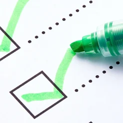 Highlighters|Staples Hype! Stick Highlighters, Chisel, Assorted, Dozen (14598)