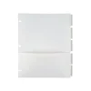 Dividers|Staples Insertable Paper Dividers, 5-Tab, Clear (13497/11271)