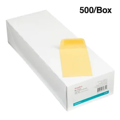 Discount Staples Kraft #3 Coin Envelope, 2 1/2 x 4 1/4, Brown, 500/Box (ST19847-CC)