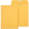Outlet Staples Kraft Clasp & Moistenable Glue Catalog Envelopes, 9" x 12", Brown, 100/Box (ST187021-CC)