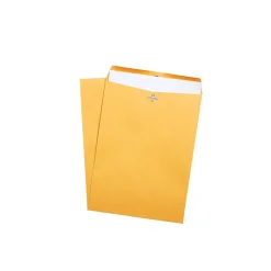 Outlet Staples Kraft Clasp & Moistenable Glue Catalog Envelopes, 9